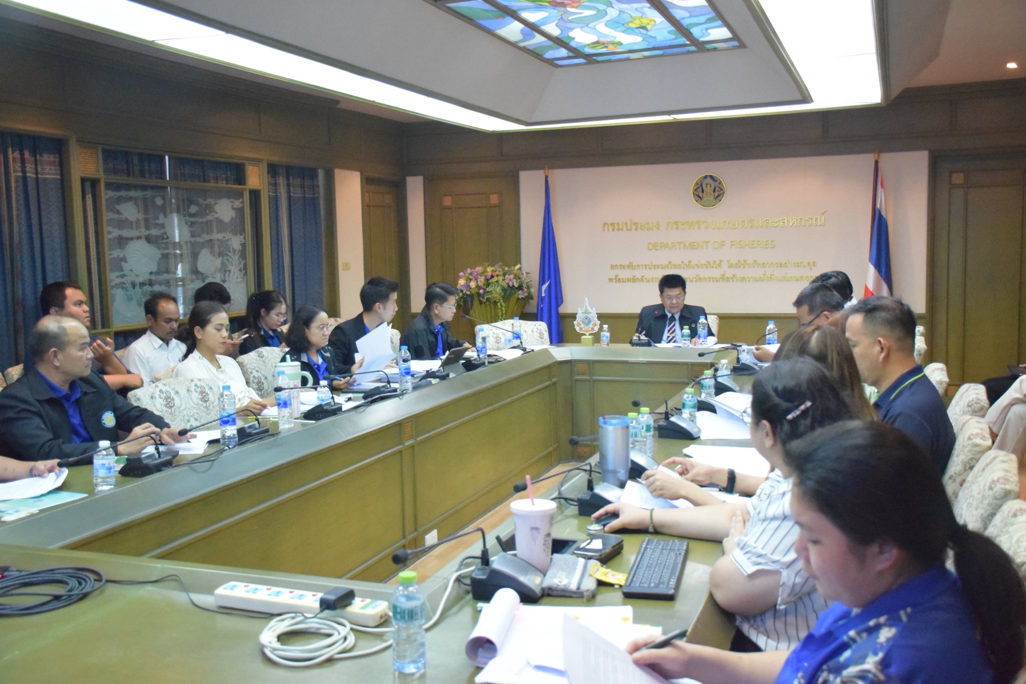 เตรียมการคณะทำงานฝ่ายไทยของคณะ..ชมภาพ