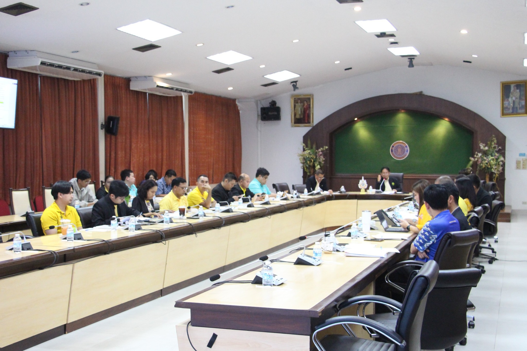 การประชุมคณะทำงานจัดทำข้อมูลนำ