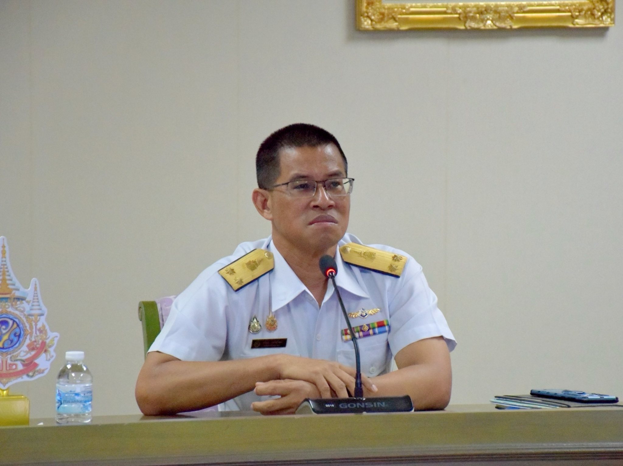 การประชุมหารือถึงเเนวทางการป้อ