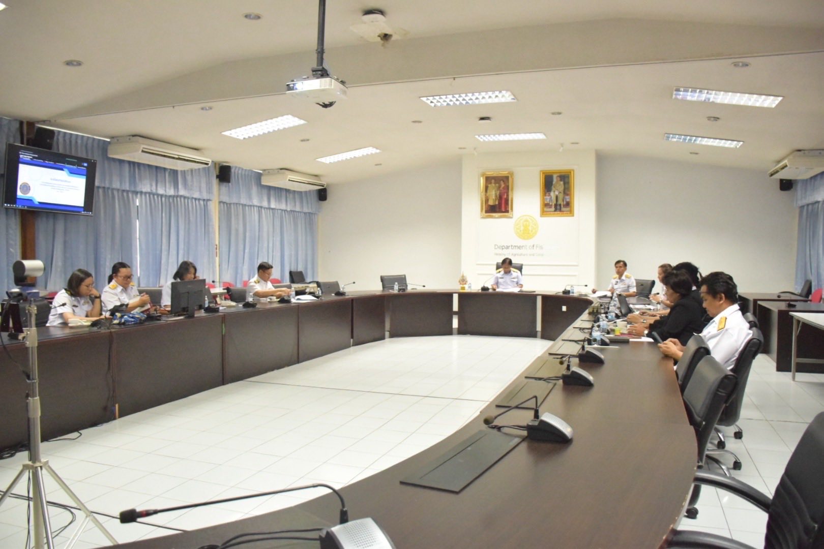 การประชุมชี้แจงระเบียบกรมประมง