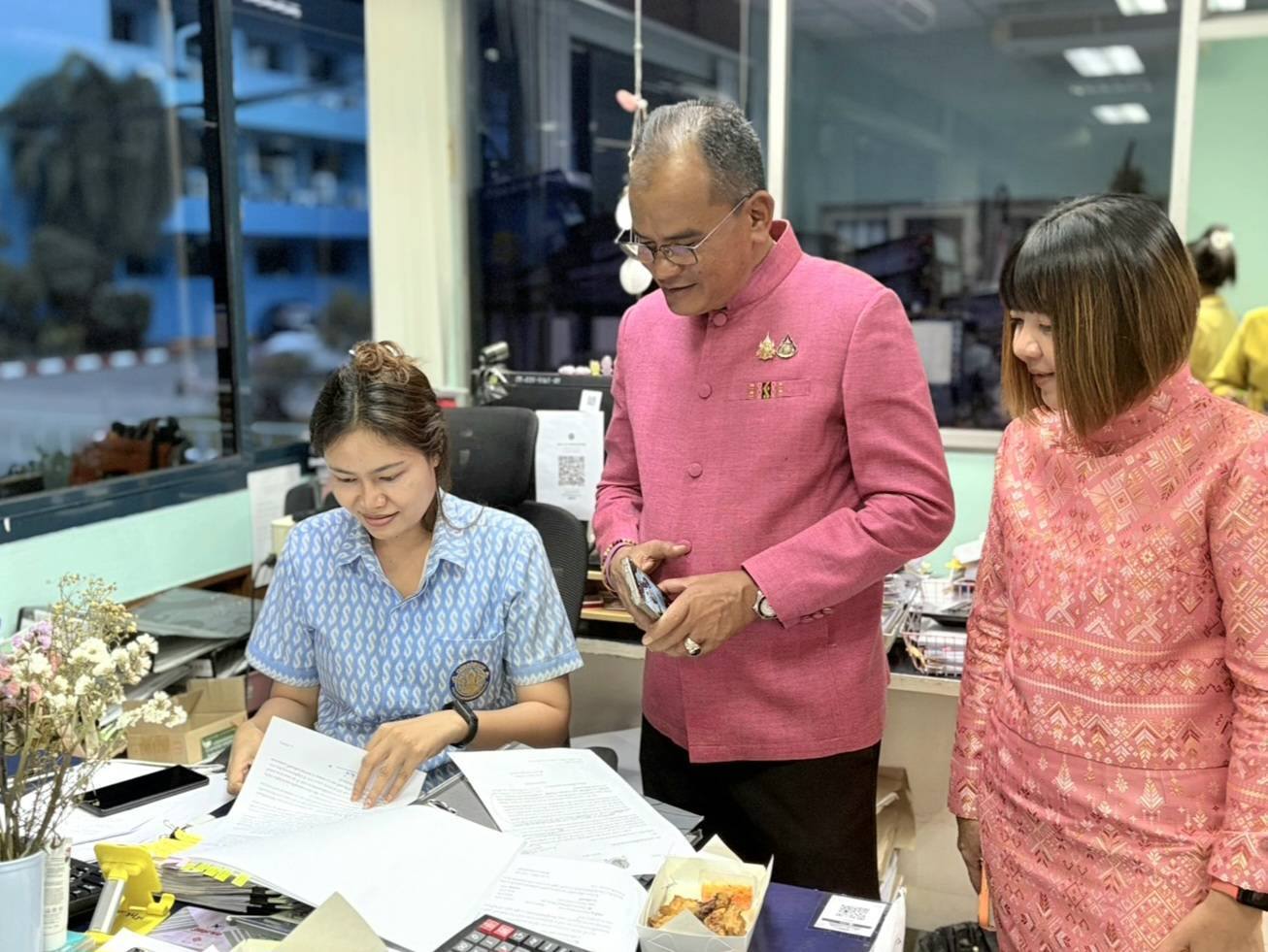 ดูแล และติดตามการดำเนินการเบิก..ชมภาพ