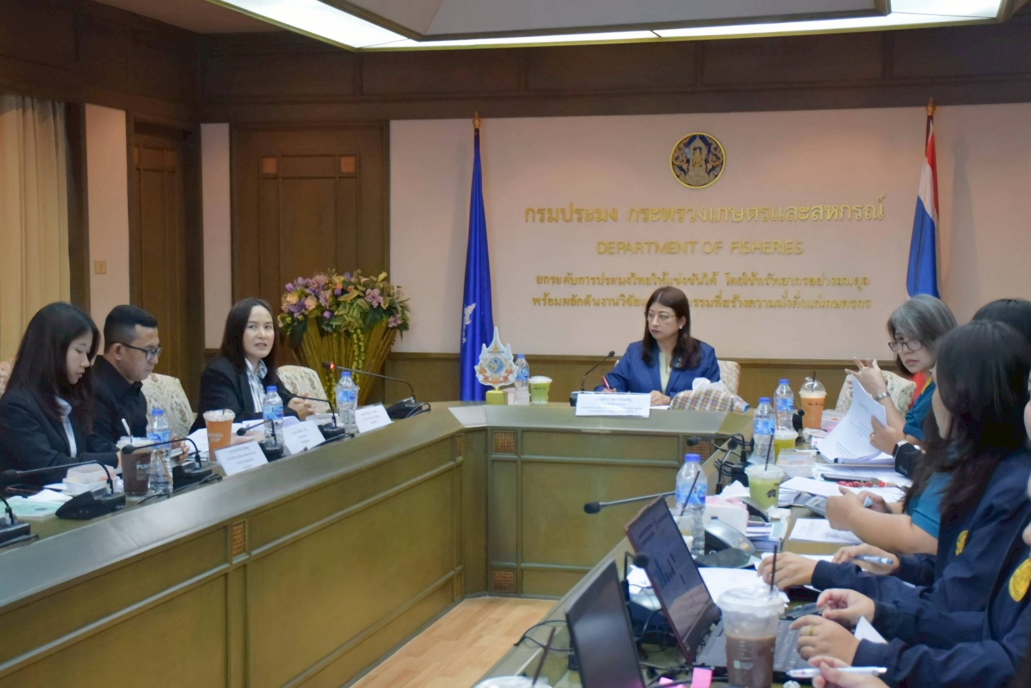ประชุมร่วมกับผู้แทนจากกรมบัญชี