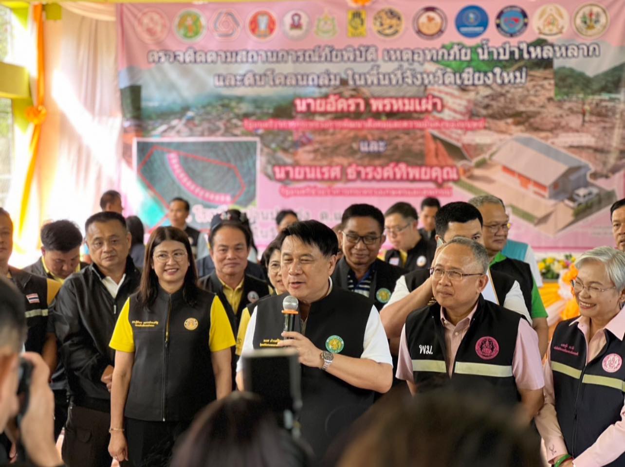 ลงพื้นที่ร่วมติดตาม นายนเรศ ธำ