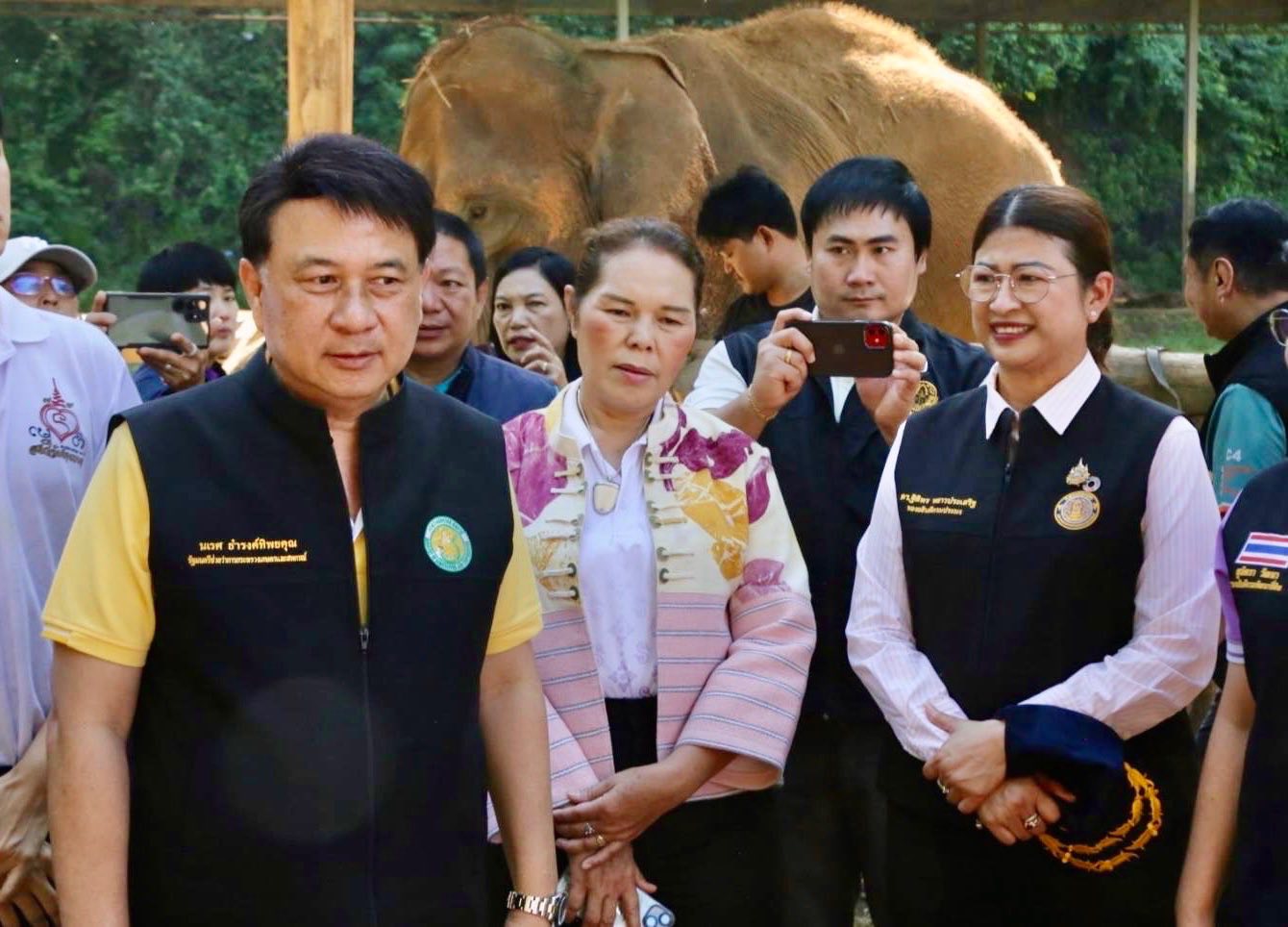  ลงพื้นที่ร่วมติดตาม นายนเรศ ธ..ชมภาพ
