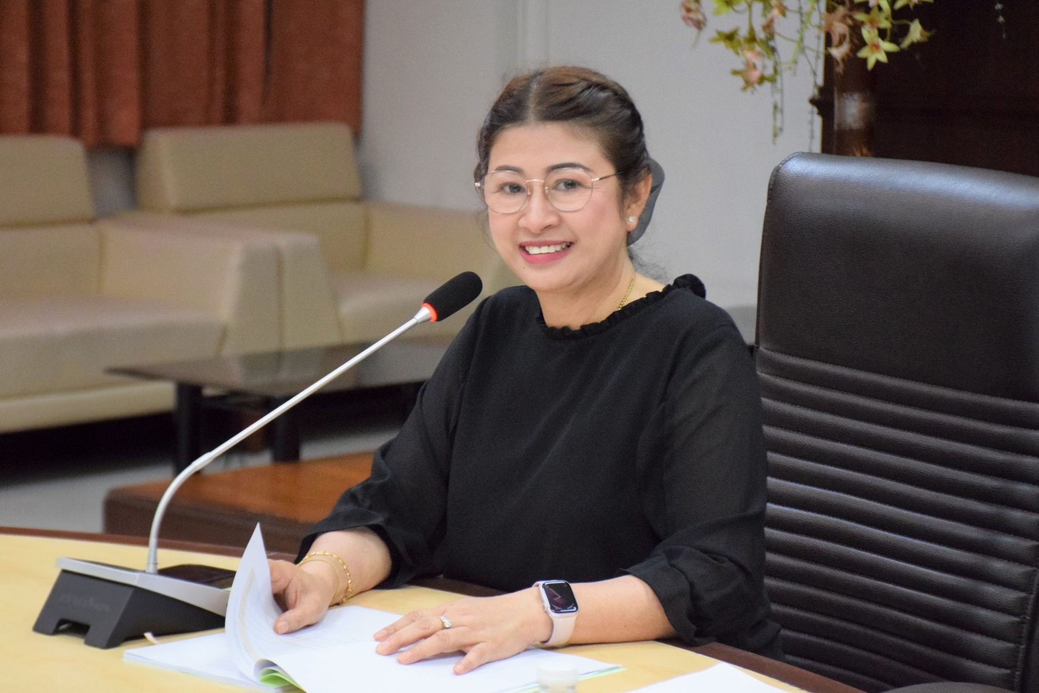 การประชุมการเร่งรัดติดตามการเบ