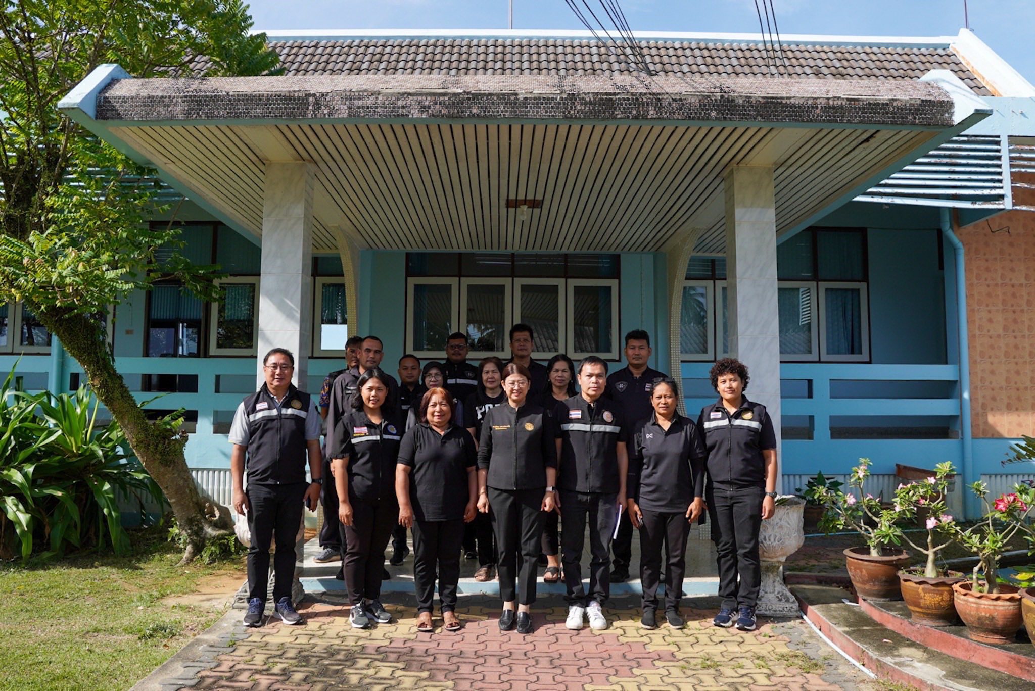  ตรวจเยี่ยมการดำเนินงานของศูนย