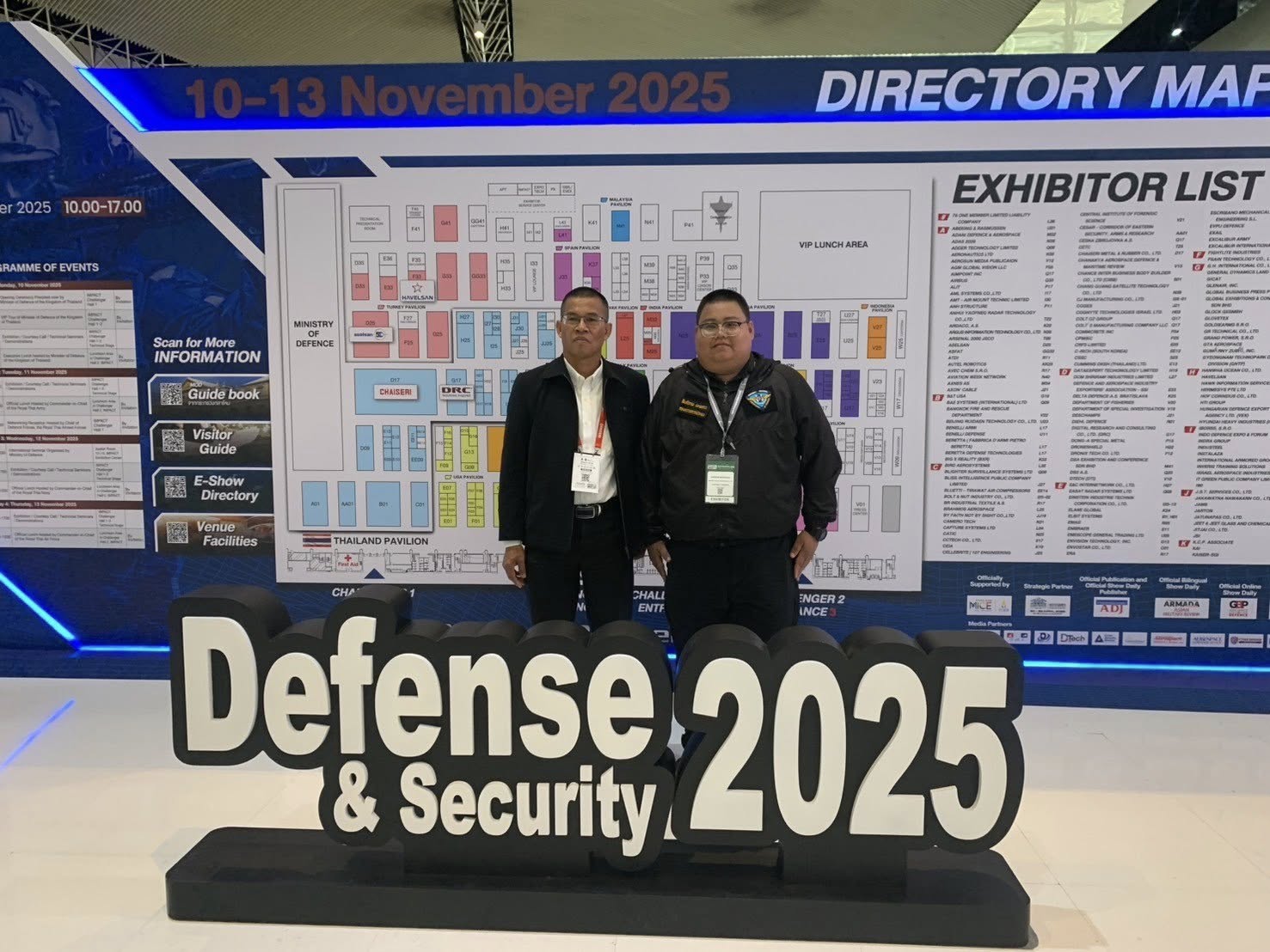  เข้าร่วมงาน Defense & Securit