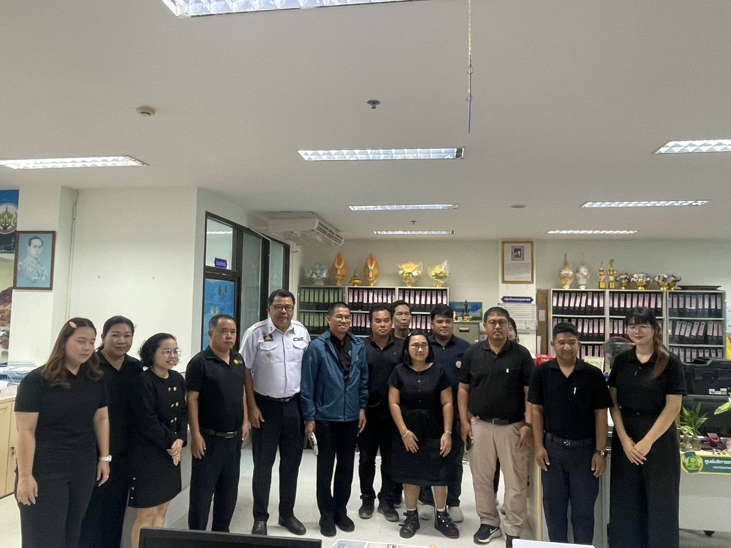 ลงพื้นที่ตรวจเยี่ยมและติดตามกา