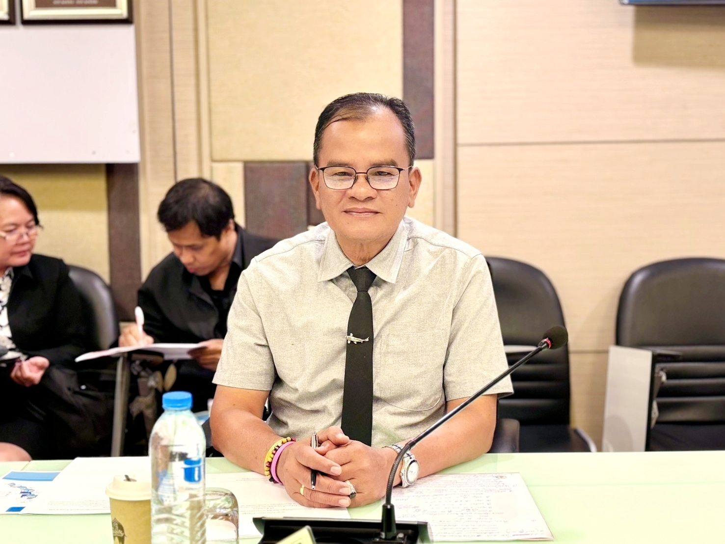 เข้าร่วมประชุมศูนย์ติดตามและแก