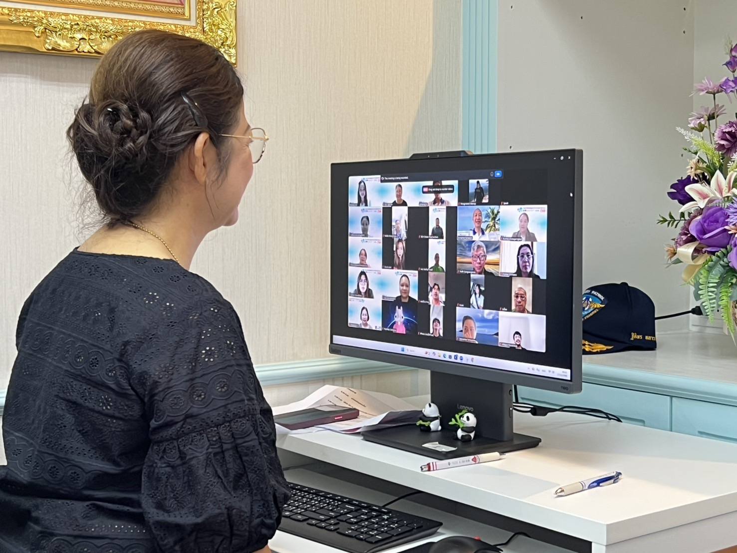 กรมประมง...ผนึกกำลัง สมาคมการค..ชมภาพ