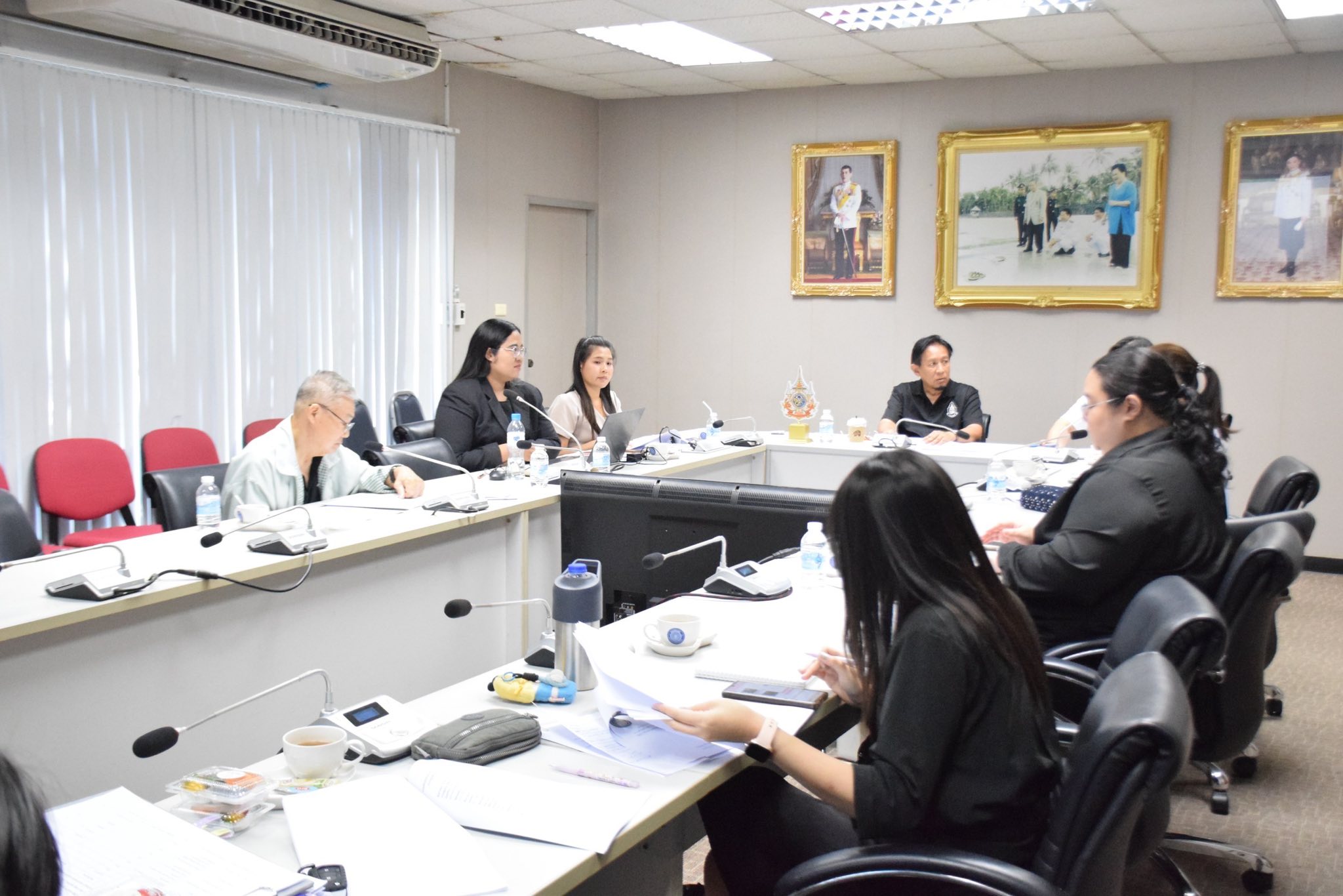 การเปิดประชุมชี้แจงการเสริมสร้