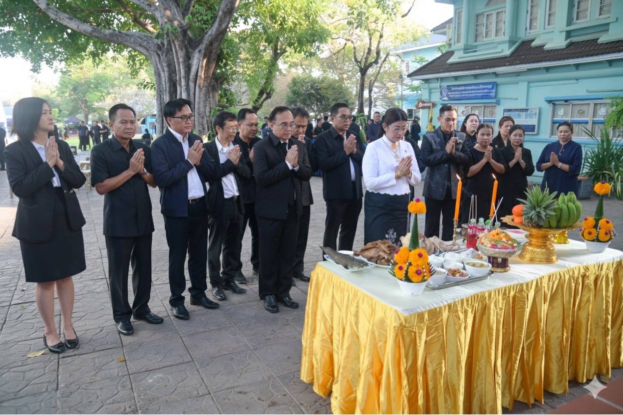 ทำบุญเนื่องในโอกาสวันขึ้นปีใหม..ชมภาพ