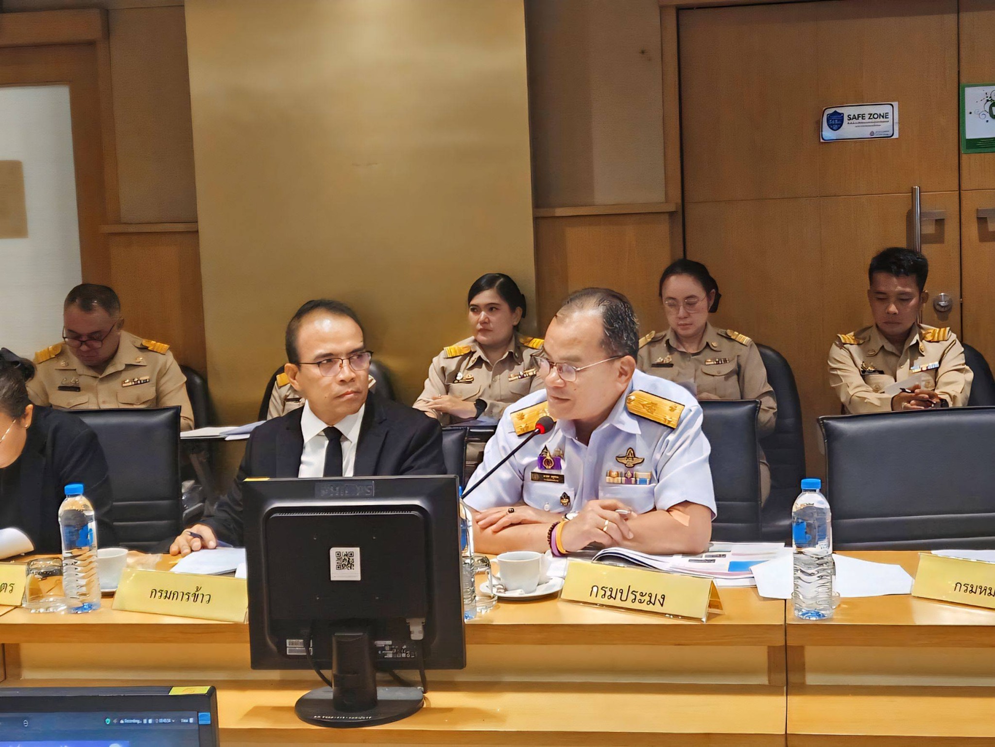 ประชุมคณะอนุกรรมการด้านการเกษต