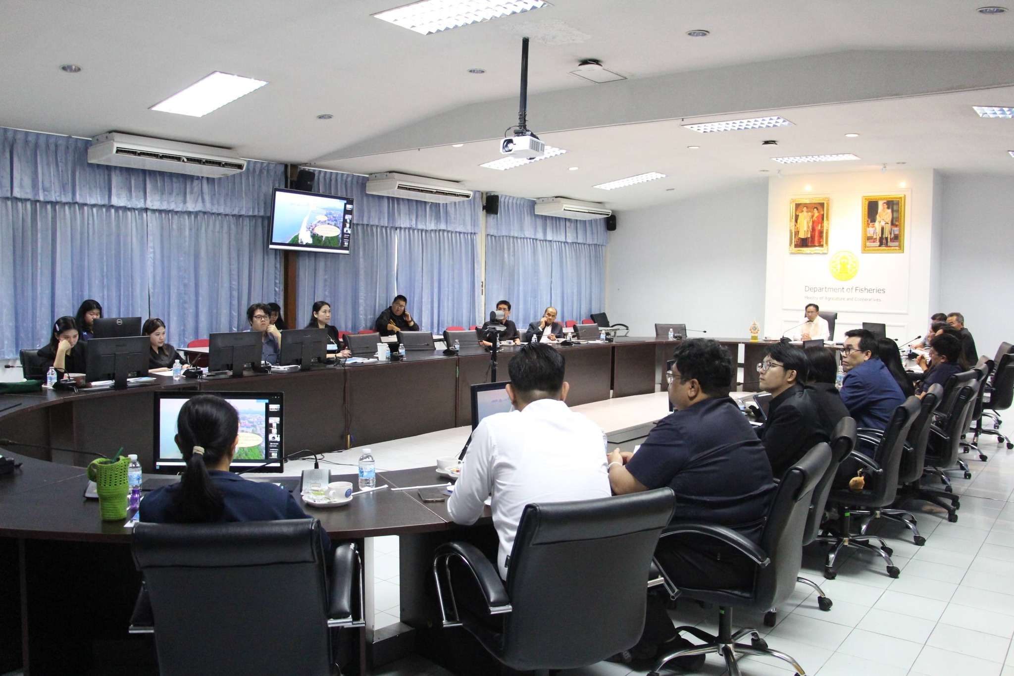 การประชุมชี้แจงผลการติดตามและป