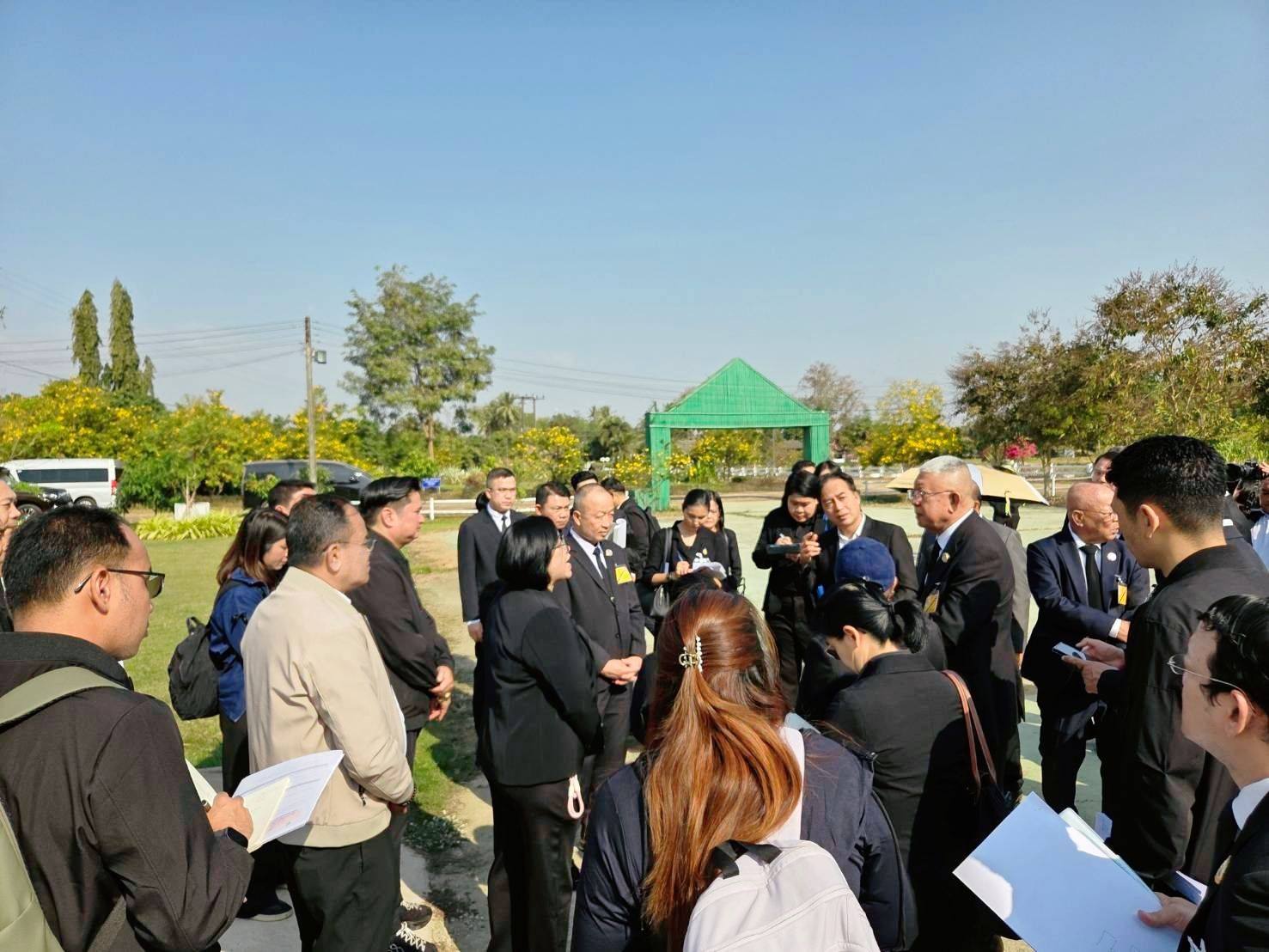  เข้าร่วมประชุมและสำรวจพื้นที่..ชมภาพ