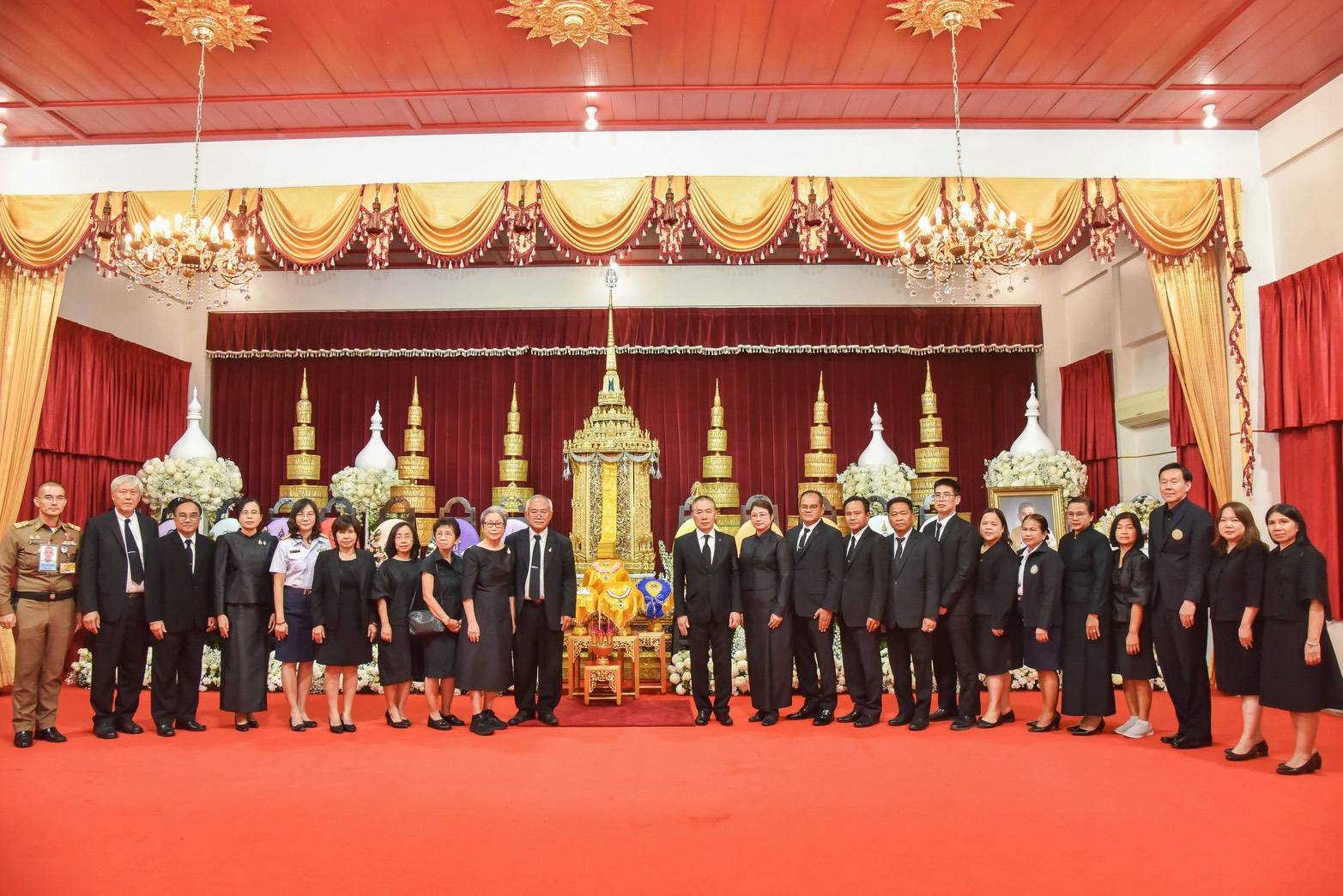 ร่วมเป็นเจ้าภาพพิธีสวดพระอภิธร