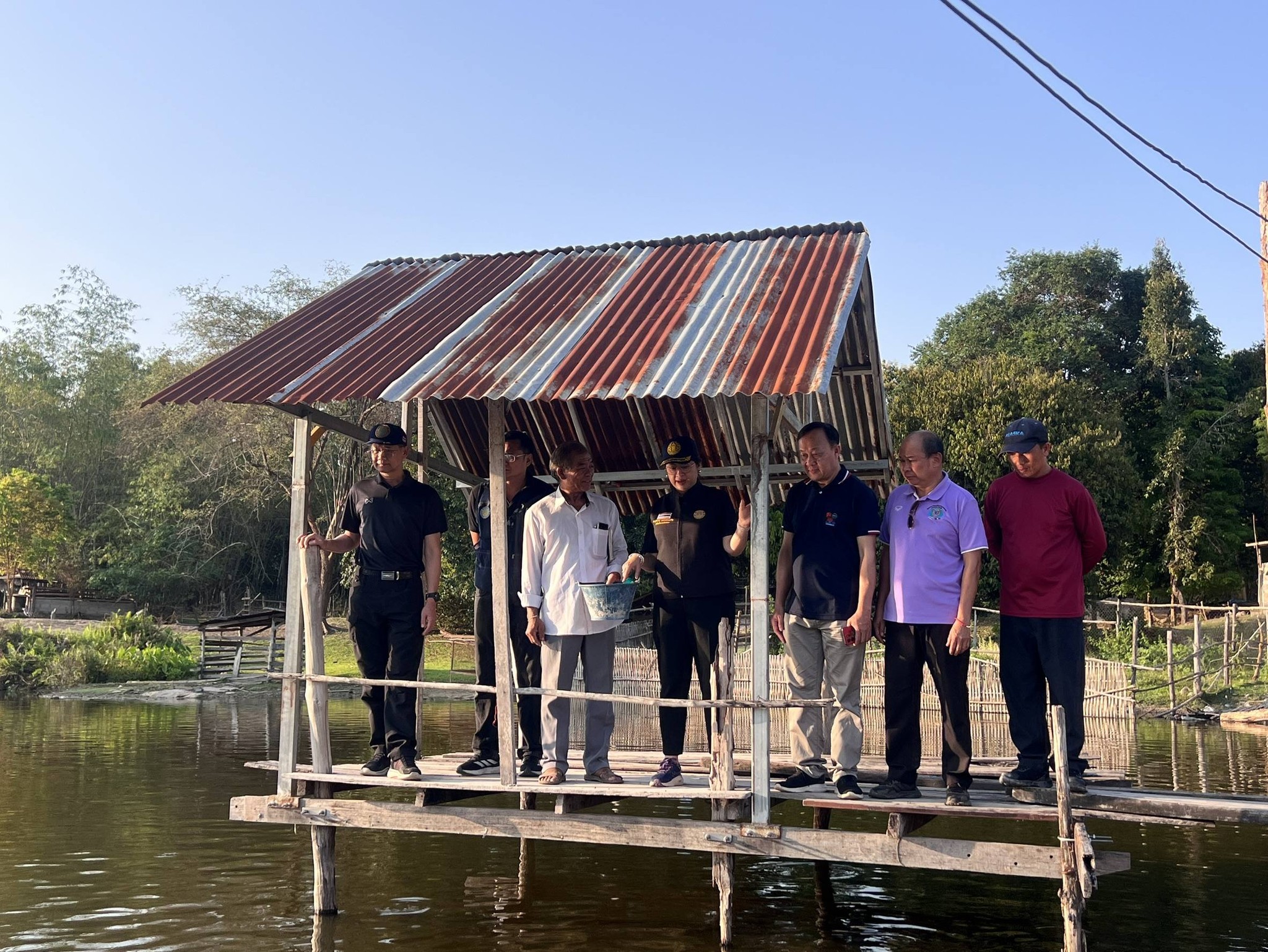 ร่วมลงพื้นที่ติดตามความคืบหน้า..ชมภาพ