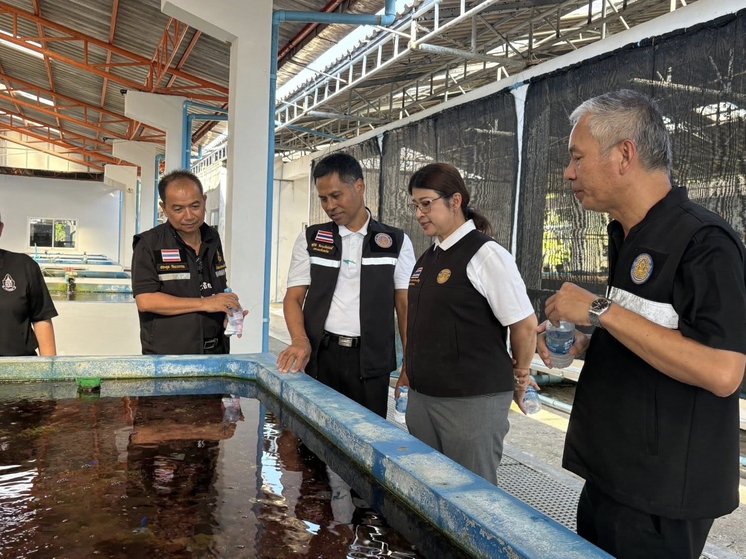 ลงพื้นที่ตรวจติดตามการดำเนินงา..ชมภาพ