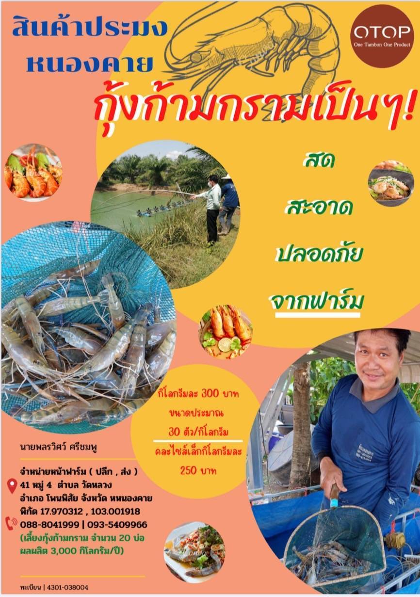 กิจกรรมการจำหน่ายสินค้าประมง Fisherman Shop  ประจำเดือน