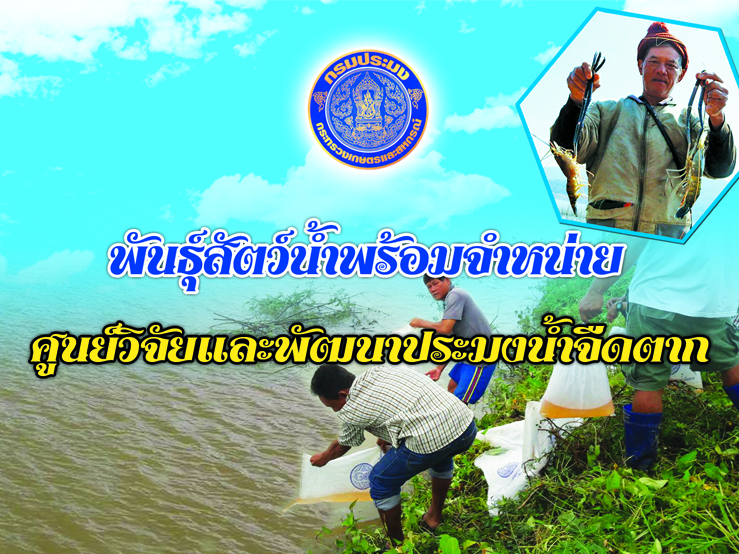 ชนิดพันธุ์สัตว์น้ำที่มีจำหน่ายระหว่างวันที่ ๑ - ๔ เมษายน พ.ศ. ๒๕๖๘