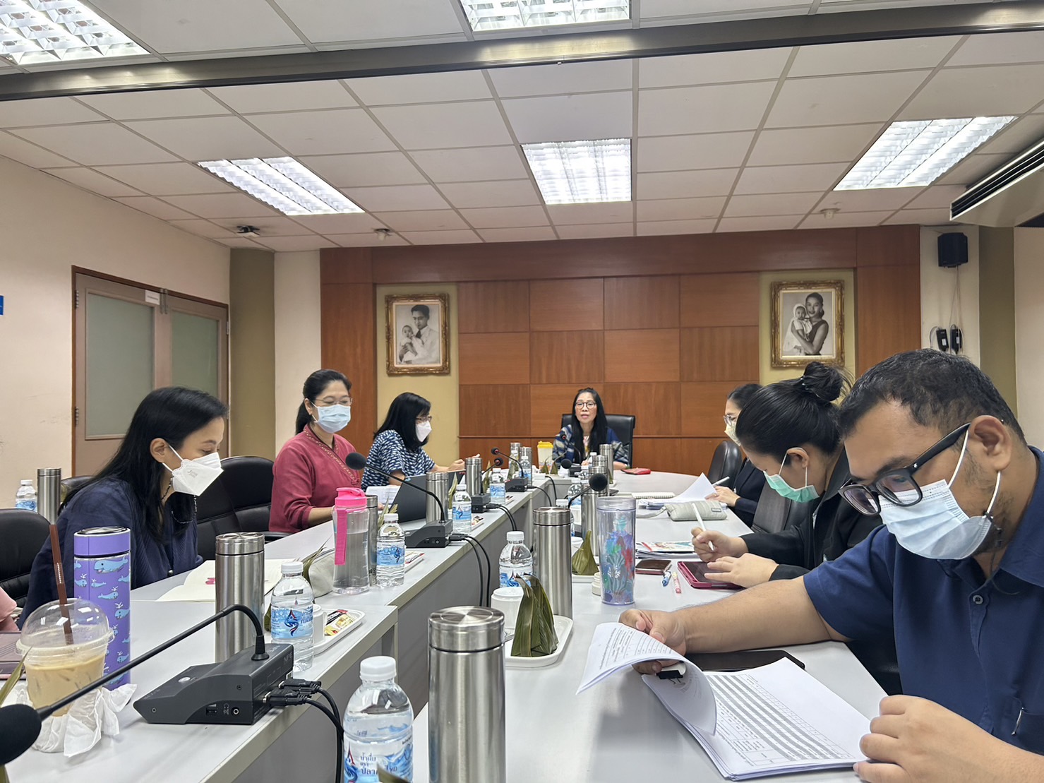 การประชุมกองวิจัยและพัฒนาการเพาะเลี้ยงสัตว์น้ำชายฝั่ง ประจำเดือนมกราคม 2566 ครั้งที่ 4 ประจำปีงบประมาณ 2566 