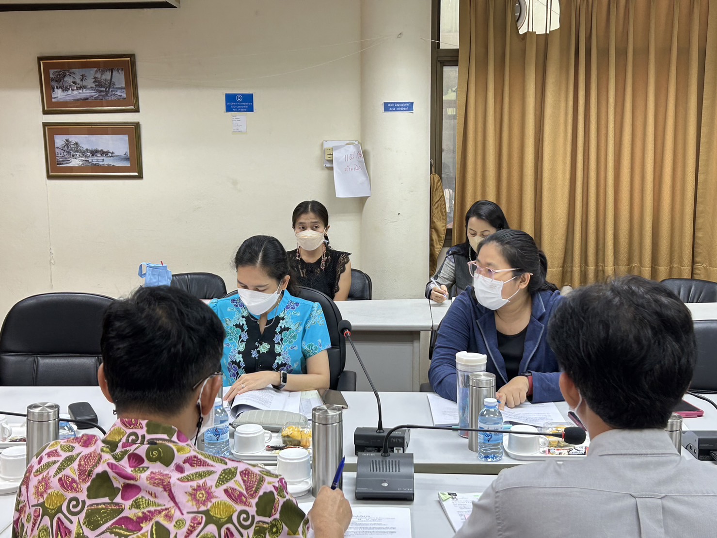 การประชุมกองวิจัยและพัฒนาการเพาะเลี้ยงสัตว์น้ำชายฝั่ง ประจำเดือนเมษายน 2566 ครั้งที่ 7 ประจำปีงบประมาณ 2566 