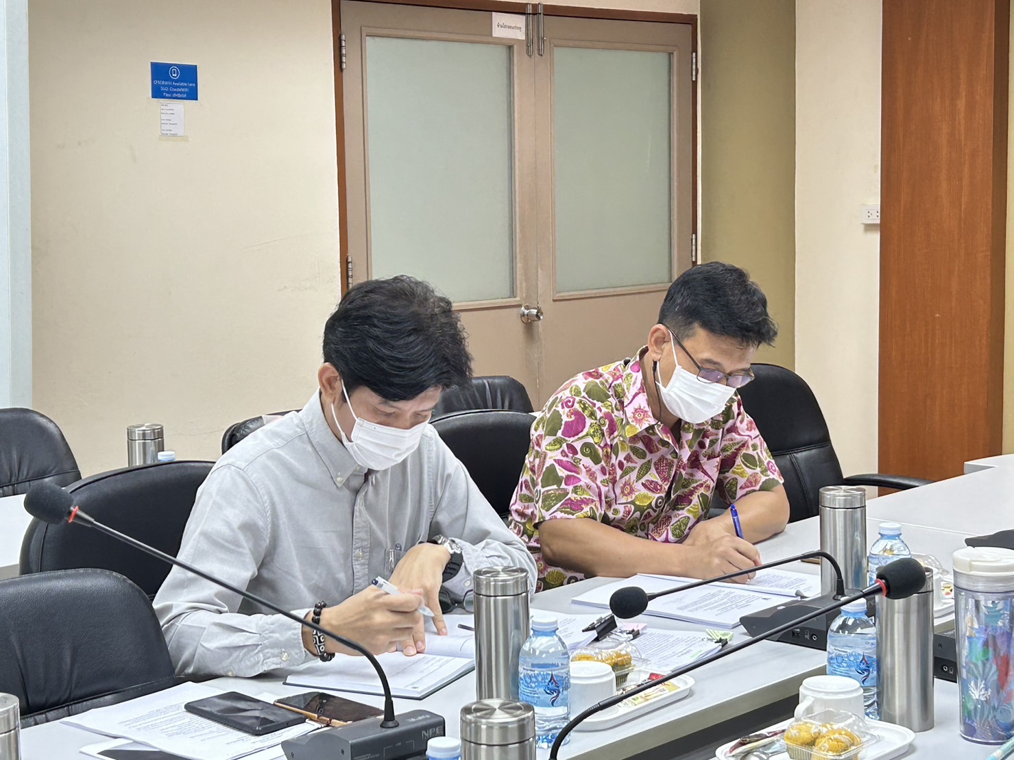 การประชุมกองวิจัยและพัฒนาการเพาะเลี้ยงสัตว์น้ำชายฝั่ง ประจำเดือนเมษายน 2566 ครั้งที่ 7 ประจำปีงบประมาณ 2566 