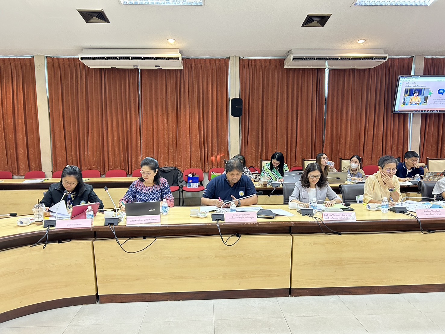 การประชุมกองวิจัยและพัฒนาการเพาะเลี้ยงสัตว์น้ำชายฝั่ง ครั้งที่ 9 ประจำปีงบประมาณ 2567