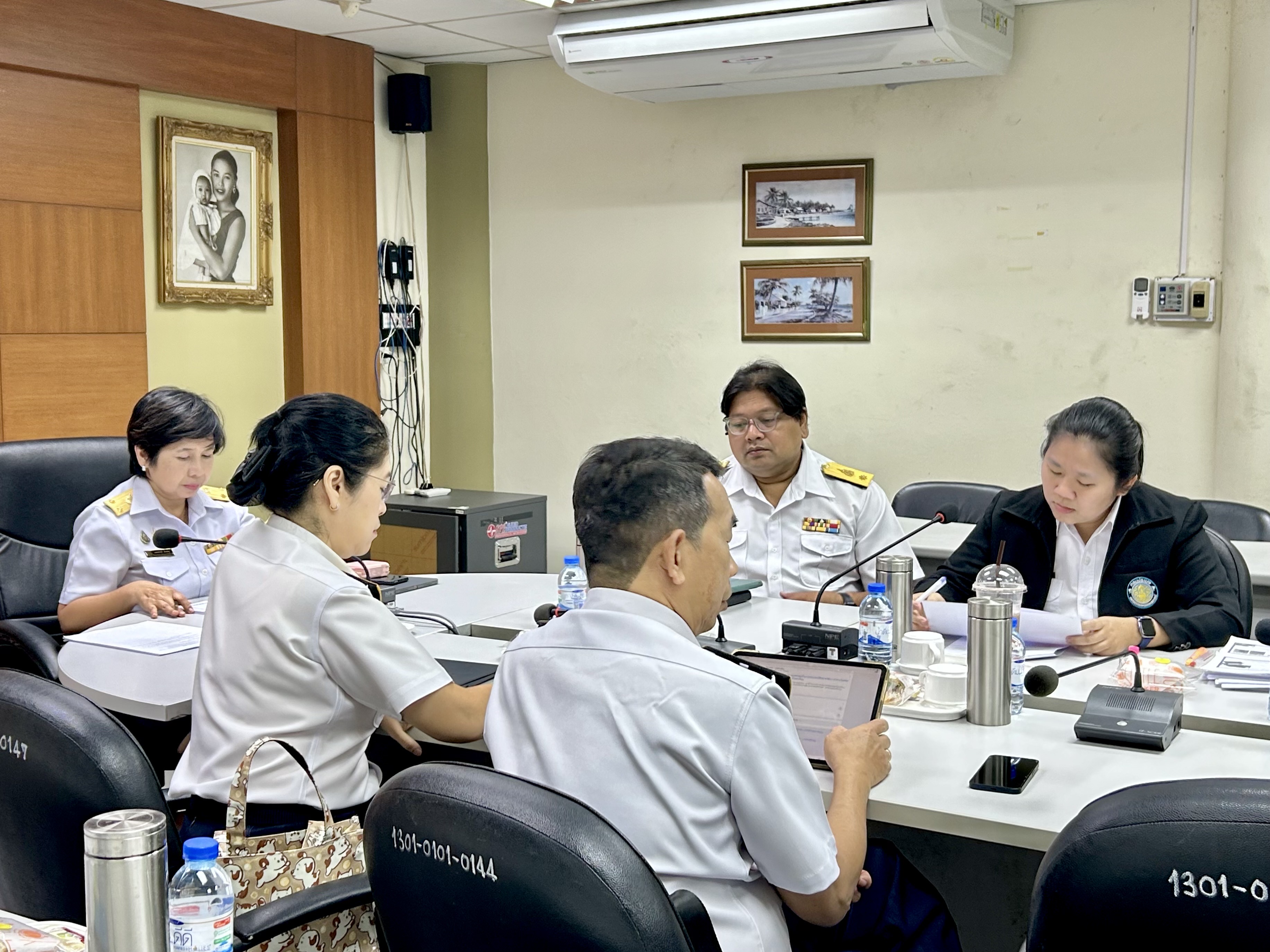 ประชุมการดำเนินงานของหน่วยงานด้านศักยภาพการผลิตสัตว์น้ำ งานวิจัย และแผนการพัฒนาหน่วยงาน ครั้งที่ 1/2568