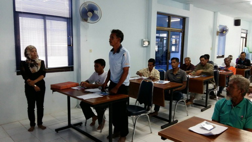 อบรมเกษตรกรโครงการส่งเสริมเกษตรกรด้านการประมง ประจำปีงบประมาณ 2560