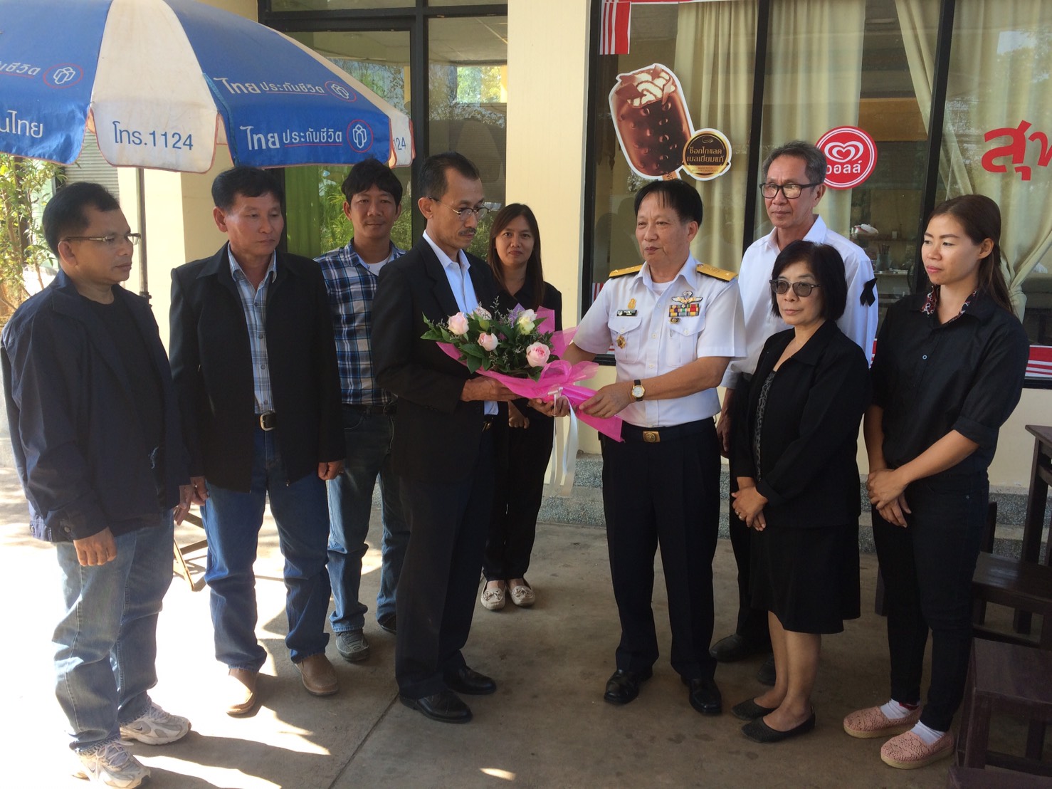 ต้อนรับหัวหน้ากลุ่มบริหารการจัดการประมง