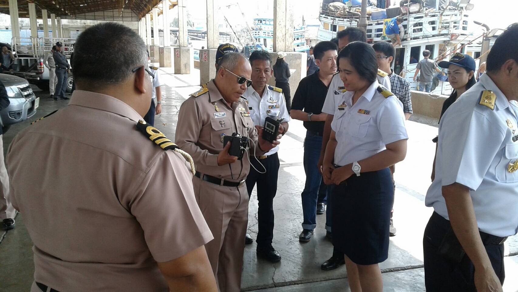 อบรมระบบการตรวจแรงงานภาคประมง Thai-mecc dilep..คลิก