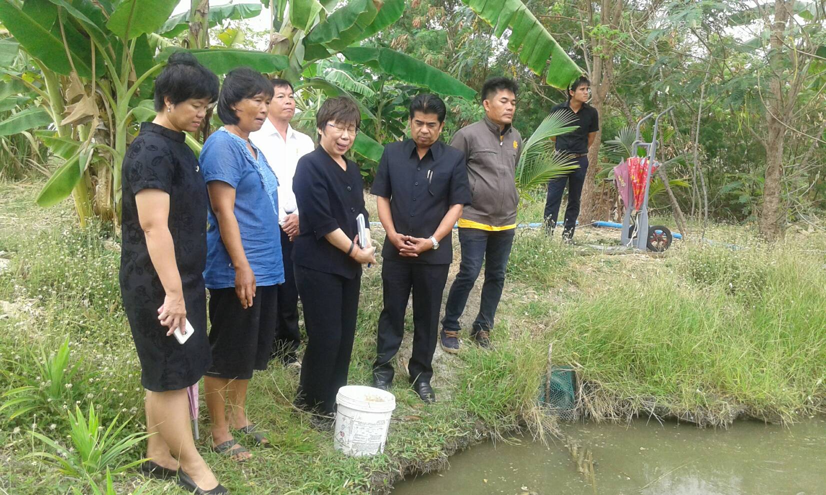 ศพจ.สระบุรี ลงพื้นที่เพื่อตรวจเยี่ยมเกษตรกรที่เข้าร่วมโครงการ “5 ประสาน สืบสานเกษตรทฤษฎีใหม่ ถวายในหลวง”..คลิก