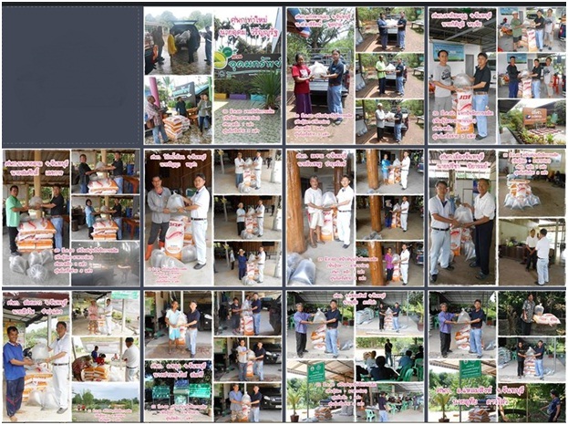 มอบปัจจัยการผลิต(พันธุ์ปลา+อาหารปลา)ศูนย์หลัก/เกษตรกรเครือข่าย ศพก.10 แห่ง จ.จันทบุรี..คลิก