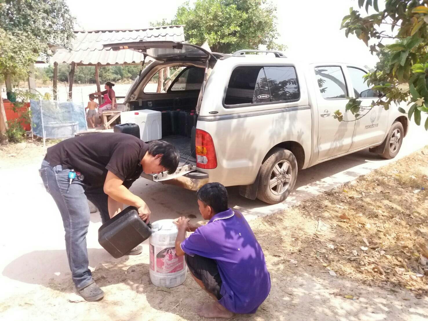ออกตรวจติดตามฟาร์มเกษตรกรที่ได้รับรองการผลิตสัตว์น้ำชั้นปลอดภัย