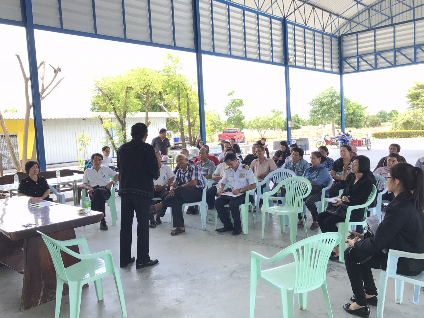 ร่วมชี้แจงและทำความเข้าใจการเตรียมการเข้าสู่โครงการระบบส่งเสริมเกษตรแบบแปลงใหญ่ แก่เกษตรกรกลุ่มผู้เลี้ยงปลากะพงยักษ์..คลิก