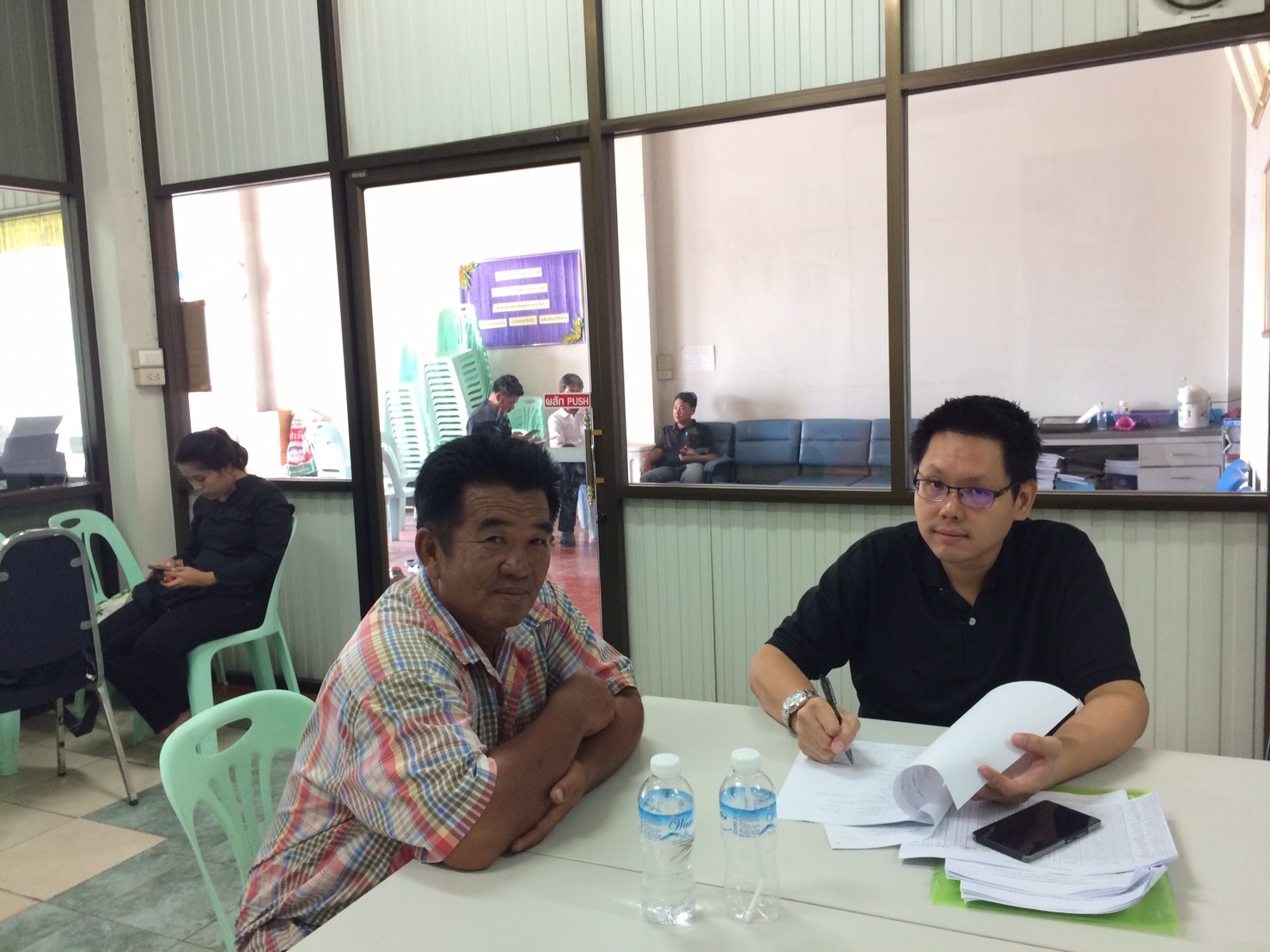 ลงพื้นที่สำรวจข้อมูลสภาวะเศรษฐกิจและสังคมของเกษตรกรหลังเข้าร่วมโครงการระบบส่งเสริมเกษตรแบบแปลงใหญ่ ประจำปี 2560..คลิก