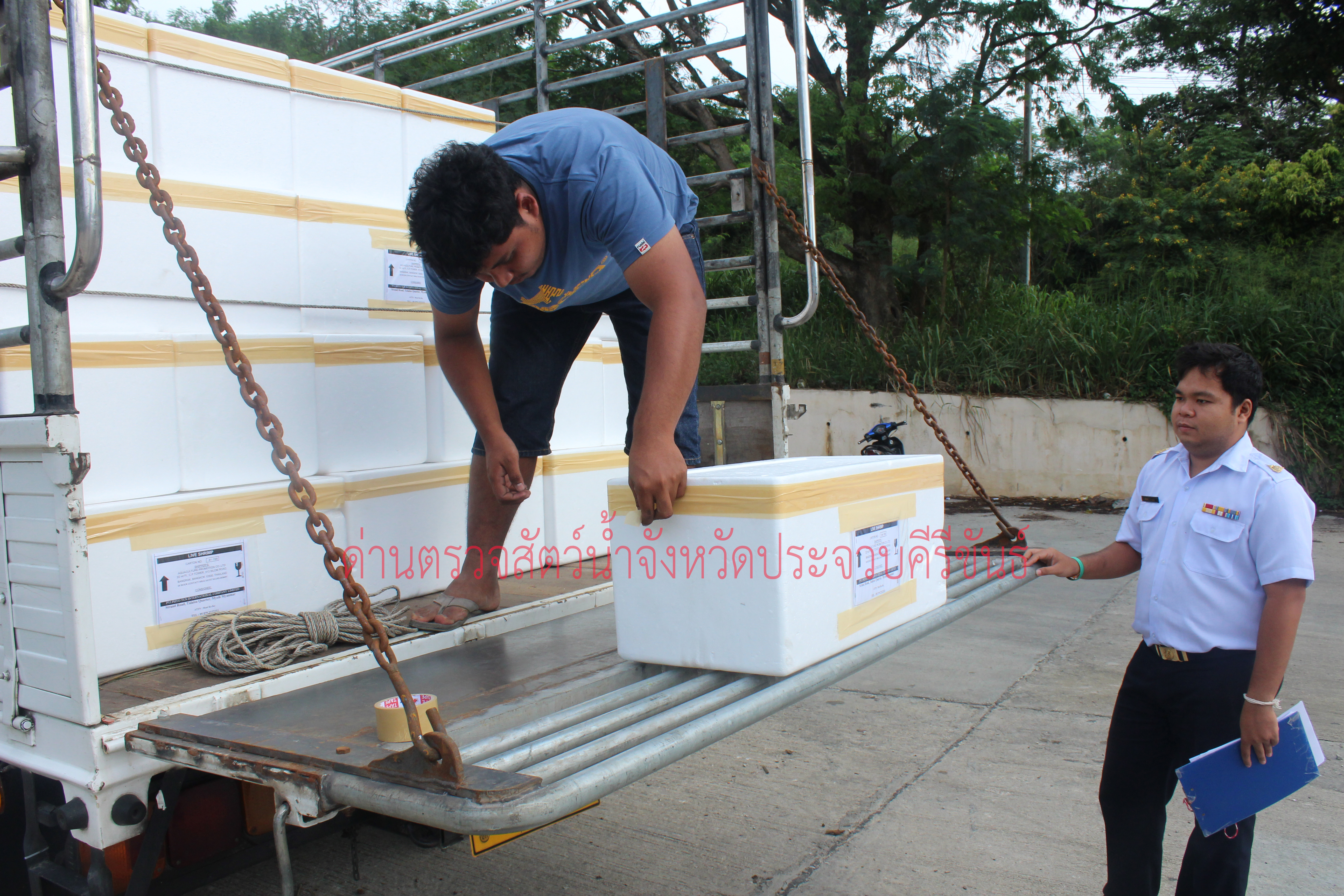 สินค้าส่งออกไปประเทศเมียนมา