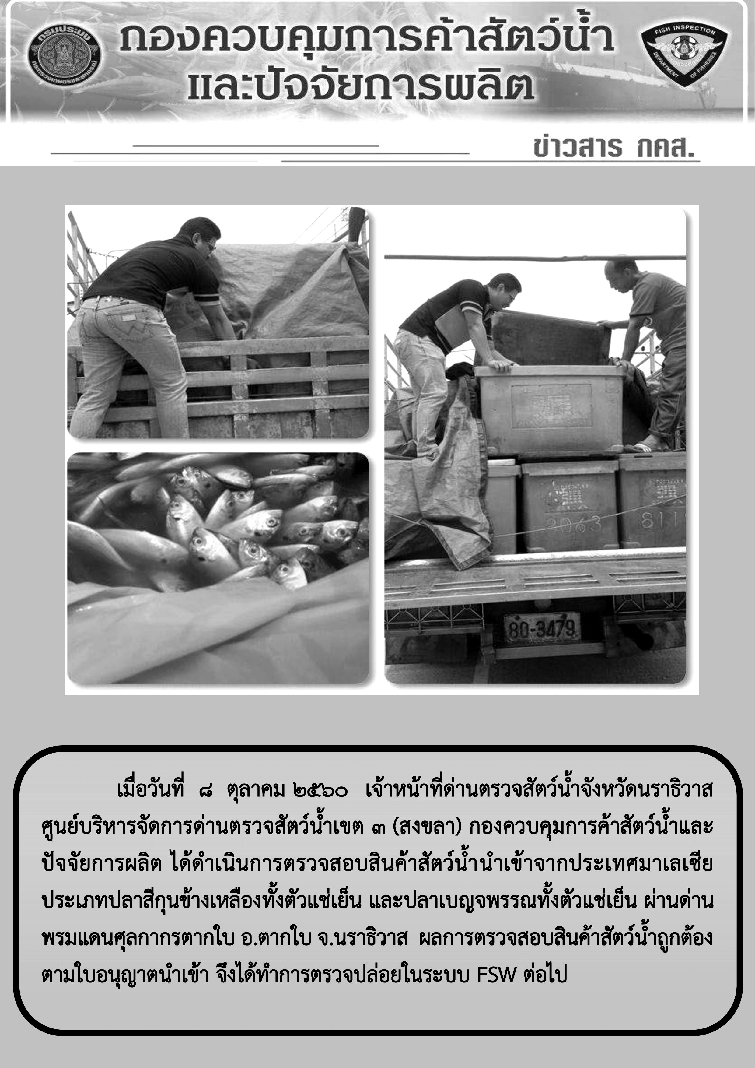 ประชาสัมพันธ์ ประจำวันที่ 8 ตุลาคม 2560..คลิก