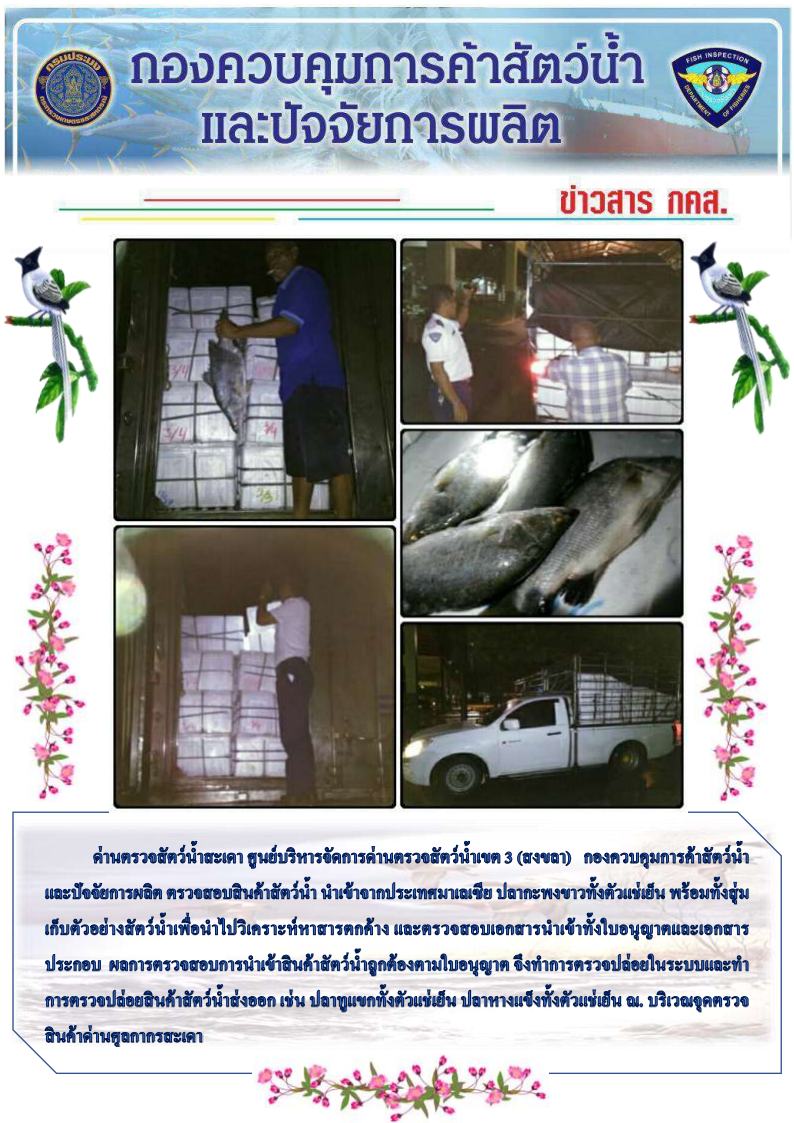 ข่าวสาร กคส. ประจำวันจันทร์ที่ 6 พฤศจิกายน 2560..คลิก