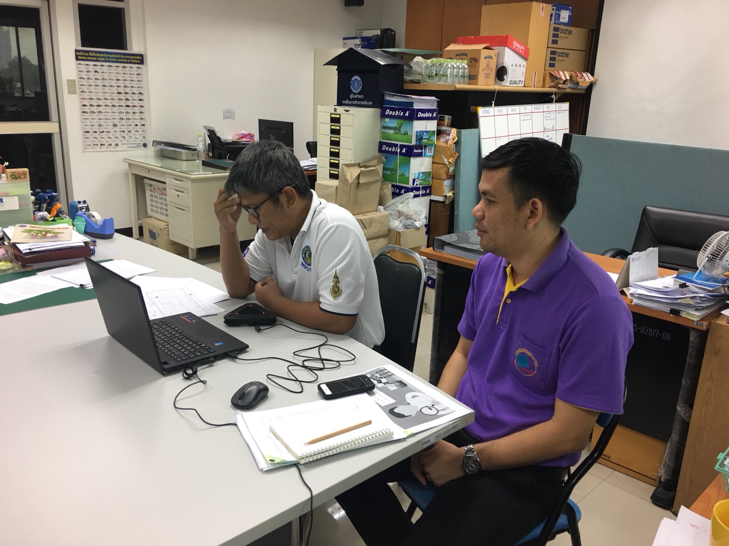 ประชุมกับศูนย์ PIPO ทั้ง32 ศูนย์ ซึ่งต้องใช้ระบบ  GIN Conference..คลิก
