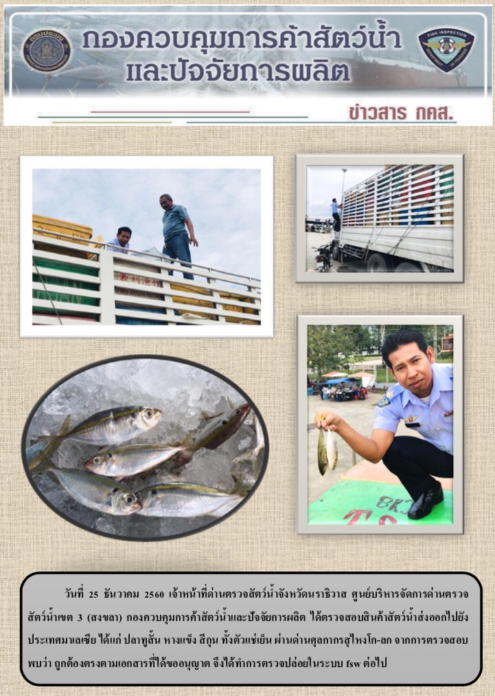ประชาสัมพันธ์ ประจำวันที่ 25 ธันวาคม 2560..คลิก