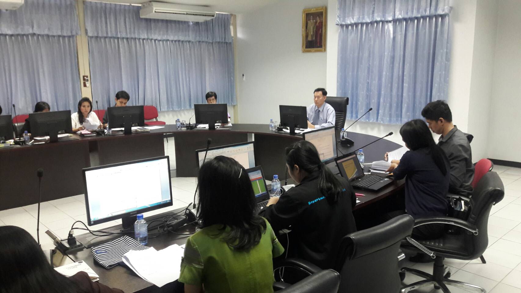 การประชุมคณะทำงานพัฒนาคุณภาพการบริหารจัดการภาครัฐ..คลิก