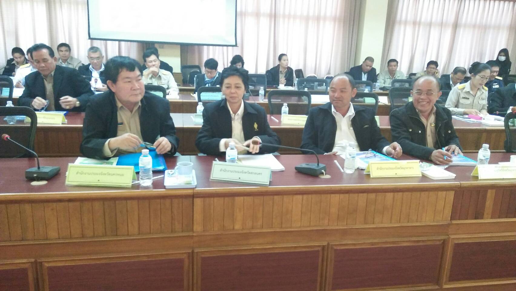 ประชุมติดตามงานโครงการแผนงานการตรวจราชการกระทรวงฯปี 2561
