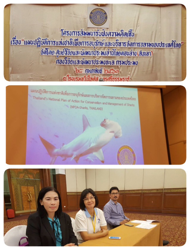 วันที่27-28 ก.พ 61 นางกิ่งกาญจน์  วิบุญพันธ์ ประมงอำเภอสิงหนคร..คลิก