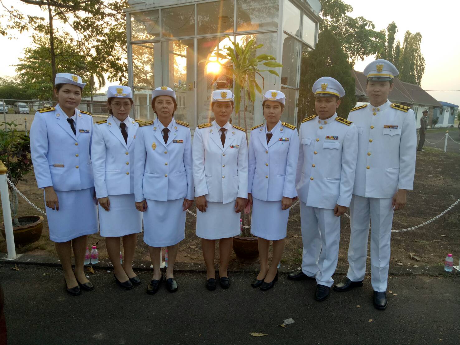 สำนักงานประมงจังหวัดสกลนค รับเสด็จสมเด็จพระเจ้าอยู่หัวมหาวชิราลงกรณ บดินทรเทพยวรางกูร[