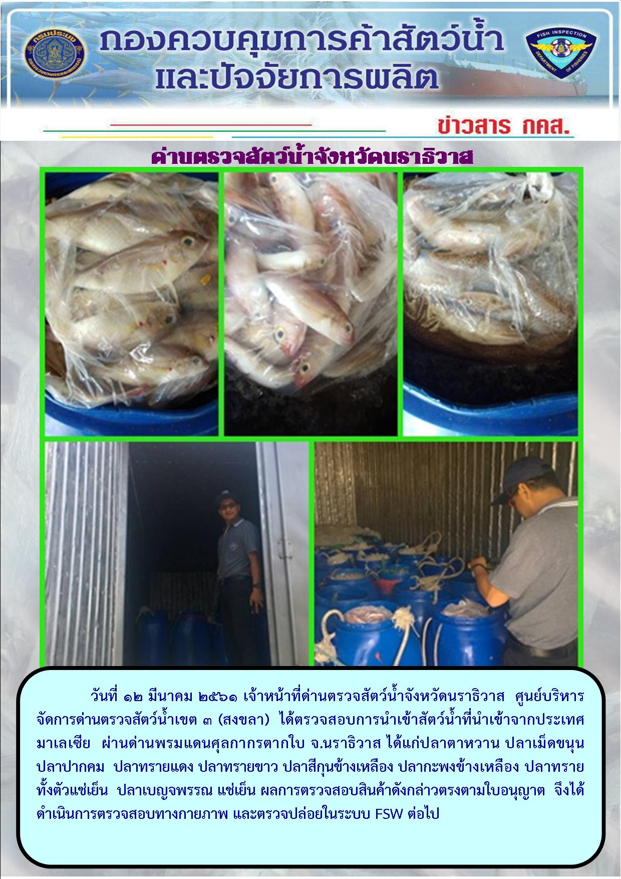 ประชาสัมพันธ์ ประจำวันที่ 12 มีนาคม 2561..คลิก