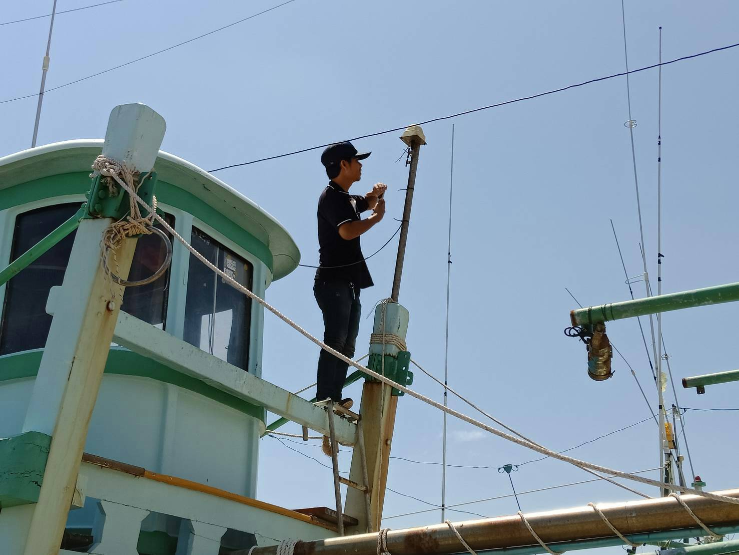 ภาพการปฏิบัติงานระบบติดตามเรือ (มี.ค61)..คลิก