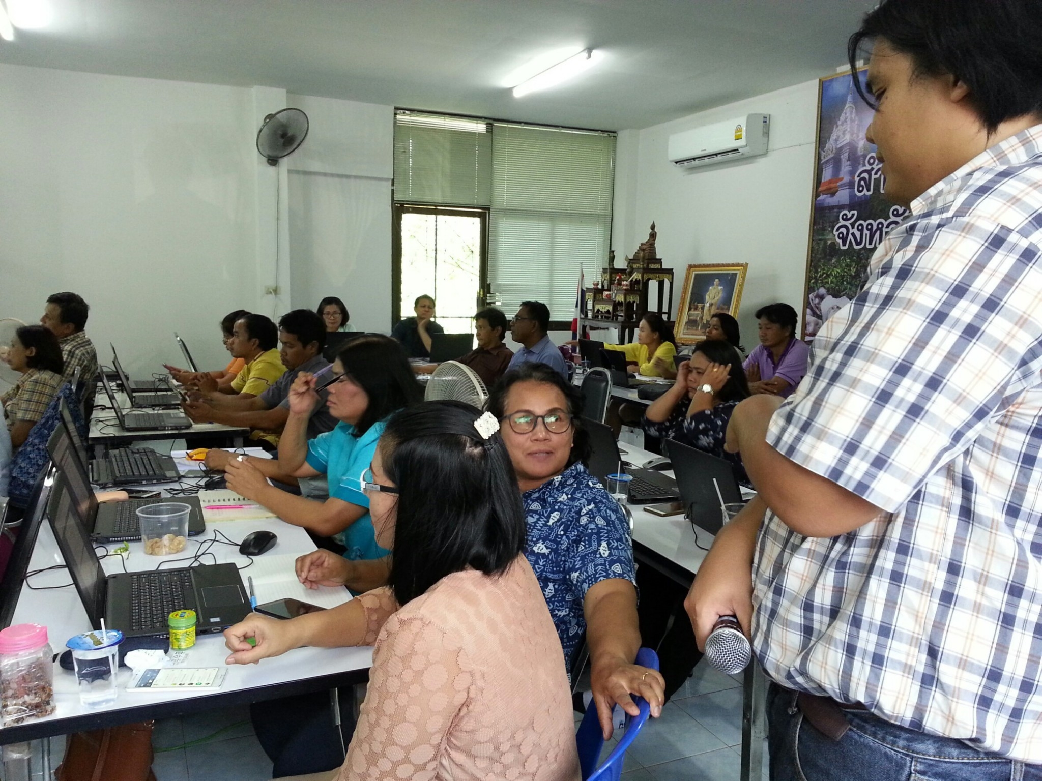 ถ่ายทอดความรู้ระบบ Fisheries Map ณ สำนักงานประมงจังหวัดสุราษฎร์ธานี