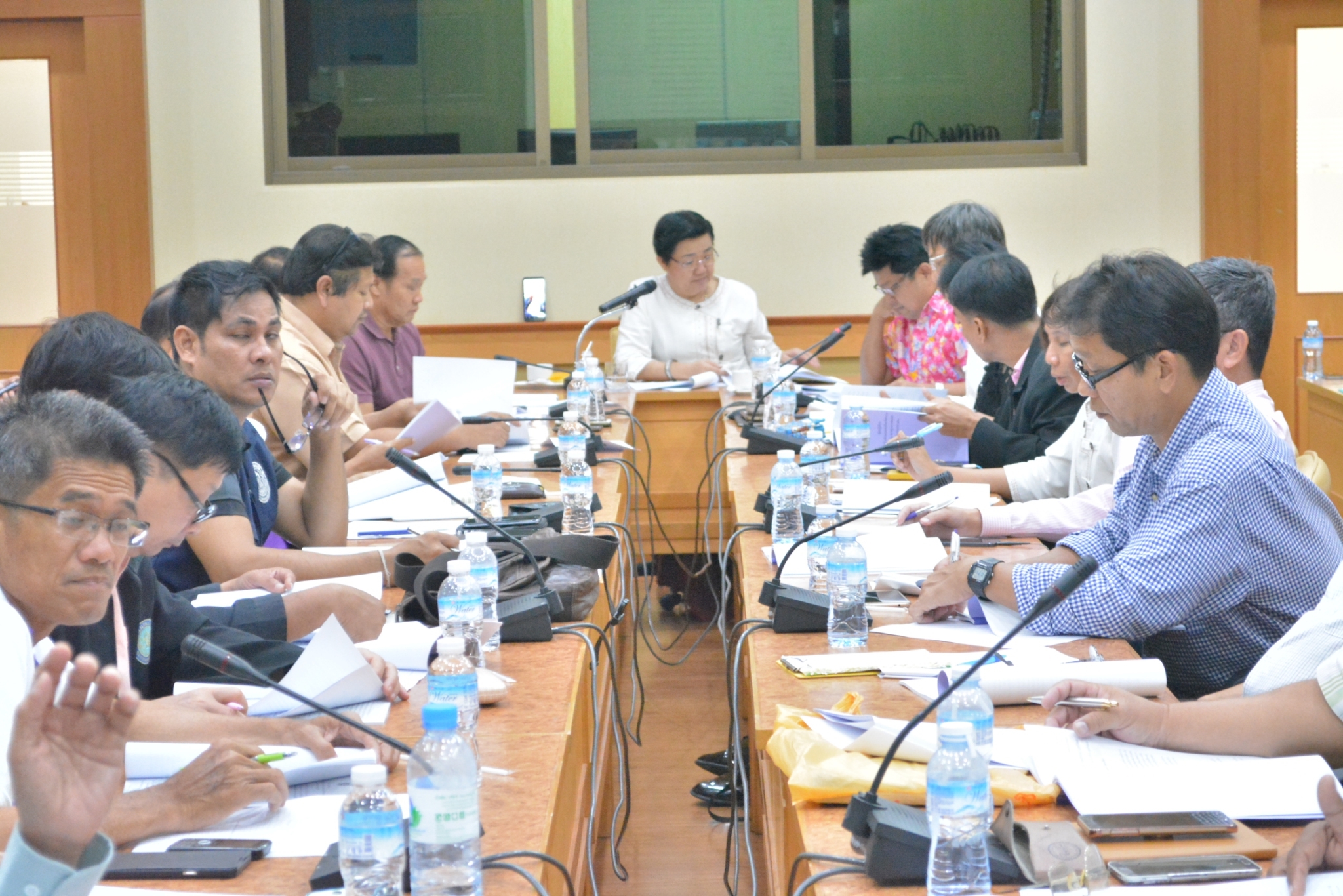 ประชุมชี้แจงการดำเนินงานโครงการสร้างทักษะและส่งเสริมอาชีพด้านการเกษตร กิจกรรม ขยายฐานการผลิตจุลินทรีย์
